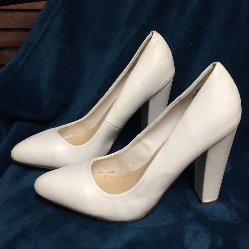 COPY - sexy white heels Not Sold! Still Available
